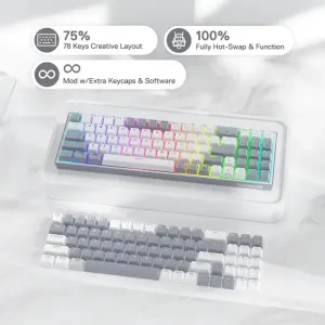 ReDragon K628 Pollux Gaming tastatura RGB bijela