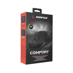 Rampage SMX-G39 Comfort Gaming miš crni