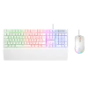 Rampage KM-RX7 Fortuna V2 Combo Gaming set tastatura miš bijeli