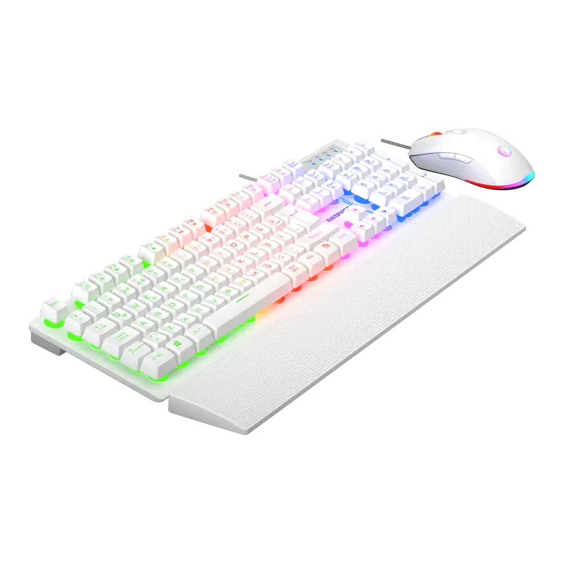 Rampage KM-RX7 Fortuna V2 Combo Gaming set tastatura miš bijeli 2 Rampage KM-RX7 Fortuna V2 Combo Gaming set tastatura miš bijeli