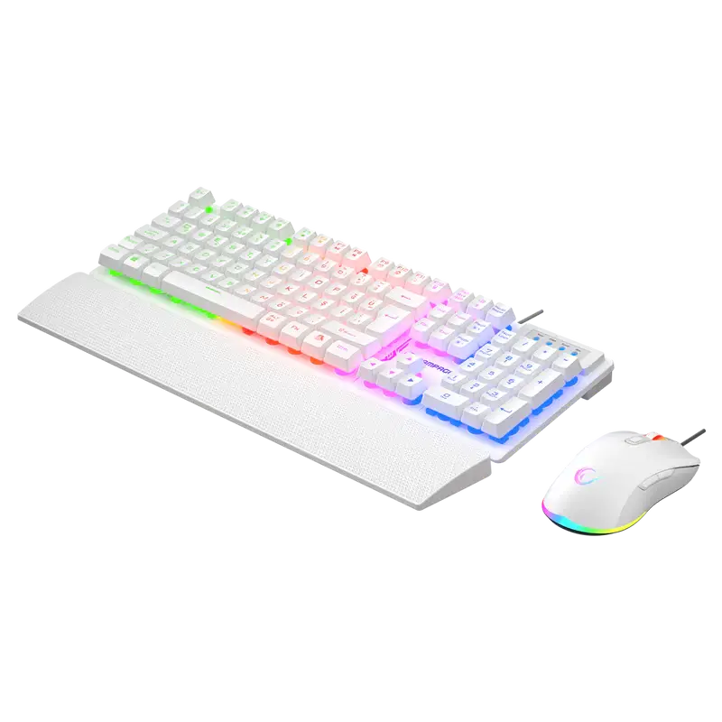 Rampage KM-RX7 Fortuna V2 Combo Gaming set tastatura miš bijeli 4 Rampage KM-RX7 Fortuna V2 Combo Gaming set tastatura miš bijeli