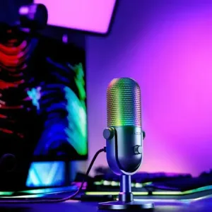 Razer Seiren V3 Chroma RGB USB mikrofon crni