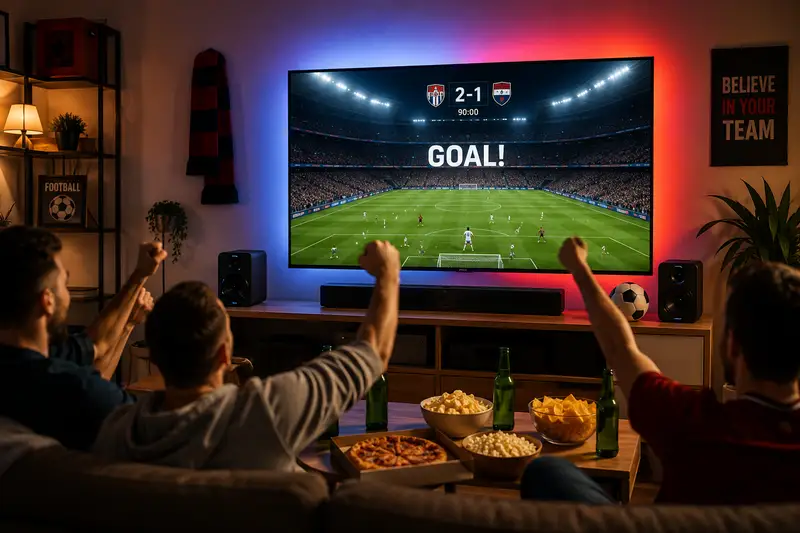 Gledanje fudbalske utakmice kod kuće Kako stvoriti atmosferu kao na stadionu