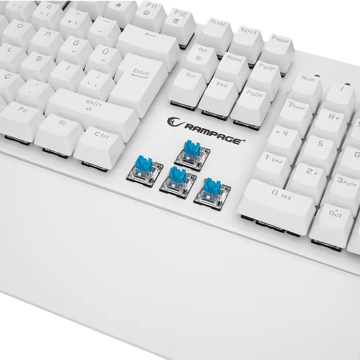 Rampage KB-R86 Umbra Gaming tastatura bijela Blue Switch 5 Rampage KB-R86 Umbra Gaming tastatura bijela Blue Switch
